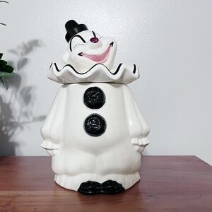 Vintage Rare 1950’s Metlox Poppytrail Novelty Clown Cookie Jar